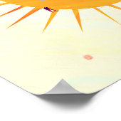 Sonne Poster (Ecke)