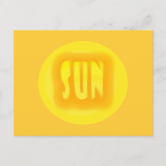 Sonne! Postkarte (Vorderseite)