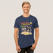 Sonne raus, Nonnen raus Tri-Blend Shirt (Vorderseite voll)