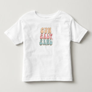 Sonne, Salz, Sand Kleinkind T-shirt