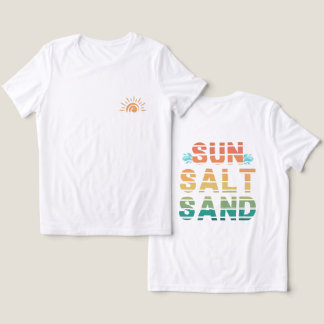 "Sonne Salz Sand" T-Shirt Tri-Blend Shirt