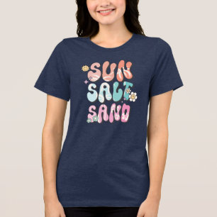 Sonne, Salz, Sand Tri-Blend Shirt
