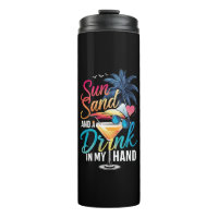Sonne Sand und ein Drink in meiner Hand Strandkreu