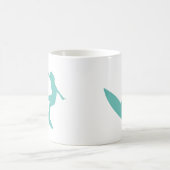 Sonne, Sand und Waves Kaffeetasse (Mittel)