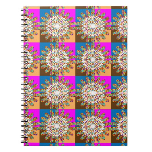 SONNE-Schein chakra Sonnenblumekunst durch Notizblock (Vorderseite)