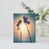 Sonne scheint postkarte (Stehend Vorderseite)