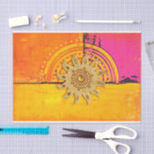 Sonne Seidenpapier (Handwerk)