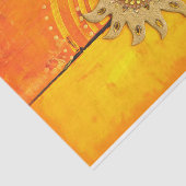 Sonne Seidenpapier (Ausschnitt)