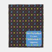Sonne, Starts und Mond Fleece Blanket (Vorderseite)