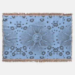 Sonne Sterne Antike Nacht Himmel Mittelalterlicher Decke