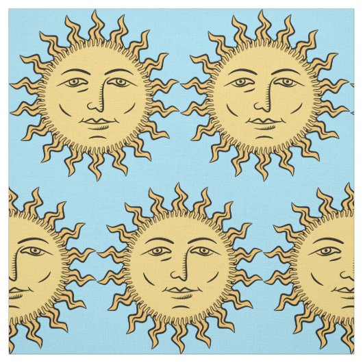 Sonne Stoff (Muster)