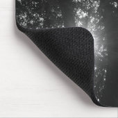 Sonne strahlt durch Bäume Mousepad (Ecke)