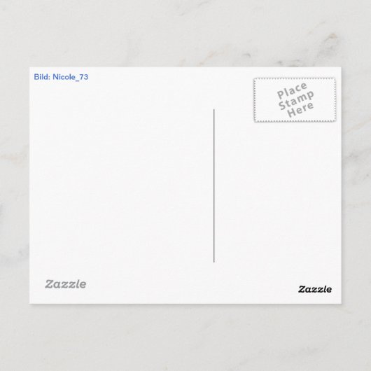 Sonne, Strand und Meer Postkarte (Rückseite)