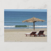Sonne, Strand und Meer Postkarte (Vorderseite)