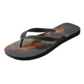 Sonne, Strand und unendliche Weiten Badesandalen (Schrägansicht)
