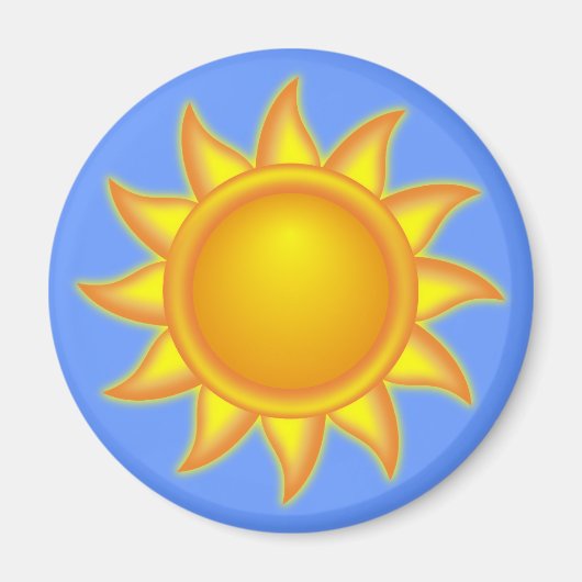Sonne sun magnet (Vorne)