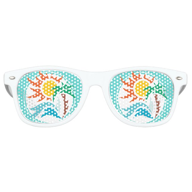Sonne & Surf Partybrille (Vorderseite)