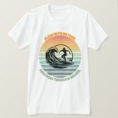 "Sonne, Surf und Soul" 🌊 T-Shirt (Design vorne)