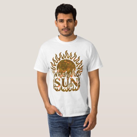 Sonne T-Shirt (Vorne ganz)