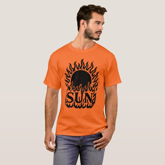 Sonne T-Shirt (Vorne ganz)