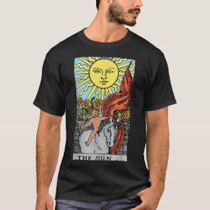 Sonne Tarot Karte Rider Waite T-Shirt