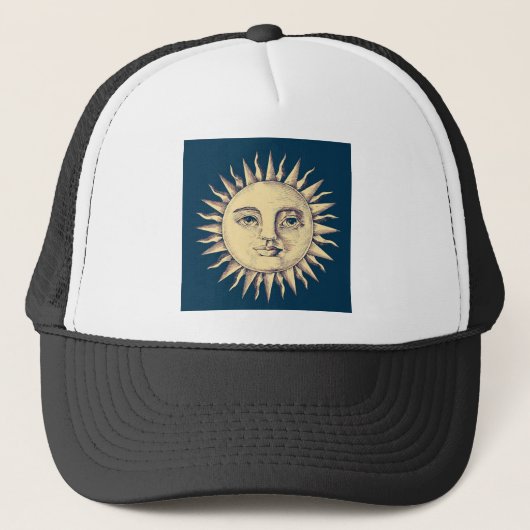 Sonne Truckerkappe (Vorderseite)