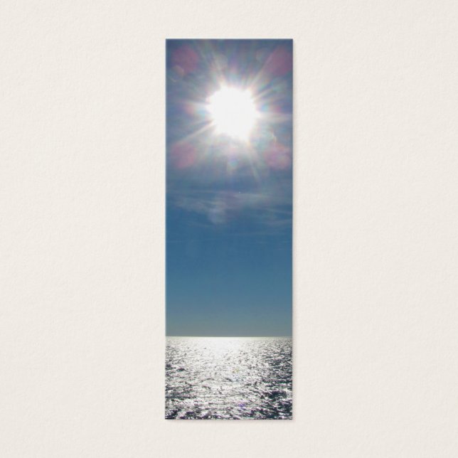 Sonne über dem Ozean (Vorderseite)