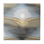 SONNE ÜBER DEN HÜLLEN FLIESE (Vorderseite)