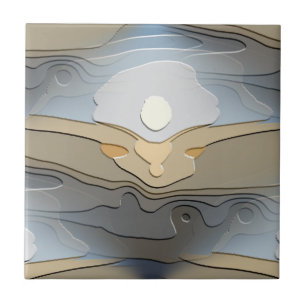 SONNE ÜBER DEN HÜLLEN FLIESE