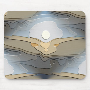 SONNE ÜBER DEN HÜLLEN MOUSEPAD