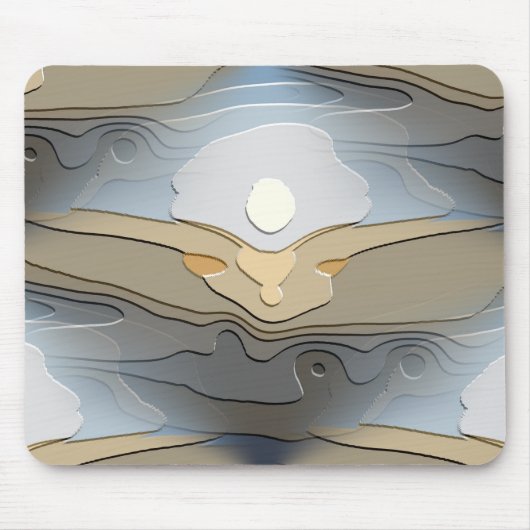 SONNE ÜBER DEN HÜLLEN MOUSEPAD (Vorne)