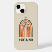 Sonne über einem Regenbogen Case-Mate iPhone Hülle (Rückseite)