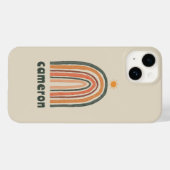 Sonne über einem Regenbogen Case-Mate iPhone Hülle (Rückseite (Horizontal))