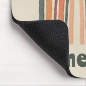 Sonne über einem Regenbogen Mousepad (Ecke)