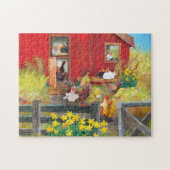 SONNE ÜBER UND BLÜTE UNTEN PUZZLE (Horizontal)