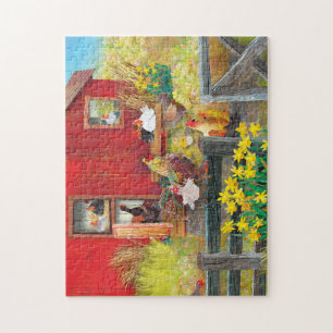SONNE ÜBER UND BLÜTE UNTEN PUZZLE