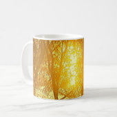 Sonne und Bäume Kaffeetasse (Vorderseite Links)