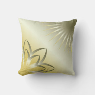 Sonne und Blume Kissen