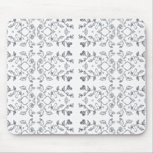 Sonne- und Blumenmuster Mousepad