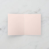 Sonne und Erdbeere Dankeskarte (Innenseite)