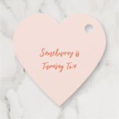 Sonne und Erdbeere Geschenkanhänger (Rückseite)