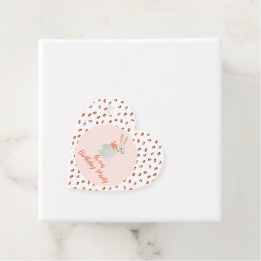 Sonne und Erdbeere Geschenkanhänger (Beispiel)