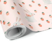 Sonne und Erdbeere Geschenkpapier (Rolleneckpunkt)