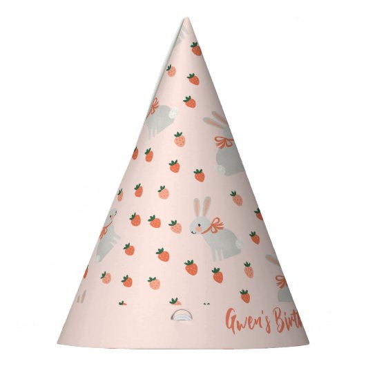 Sonne und Erdbeere Partyhütchen (Links)