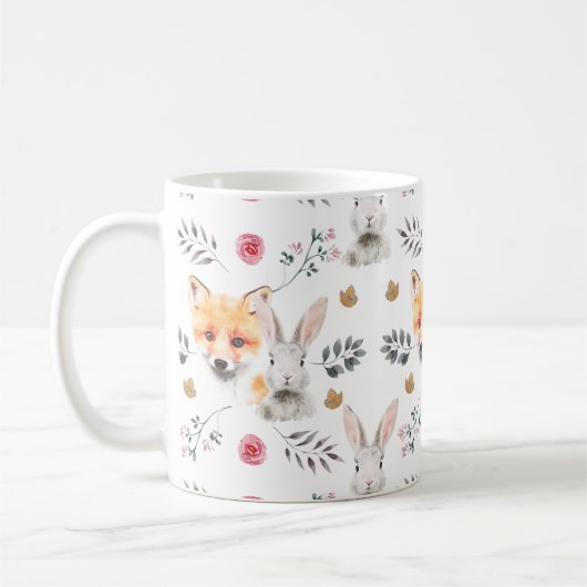 Sonne und Fuchs Kaffeetasse (Links)