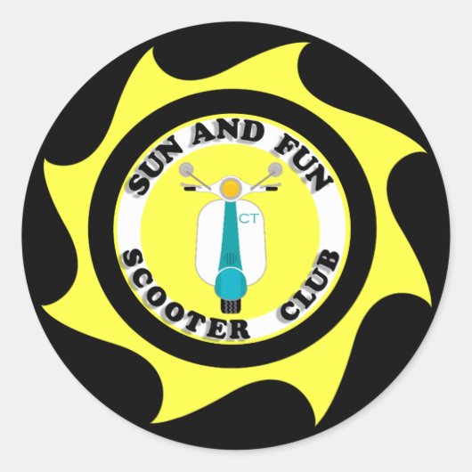 SONNE UND FUN STICKER (Vorderseite)