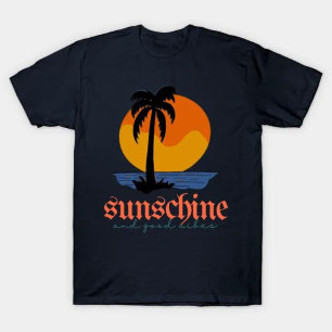 Sonne und gute Stimmung - Sommerwoben T-Shirt