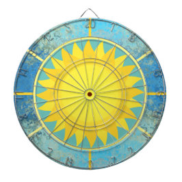 Sonne und Himmel Dartscheibe