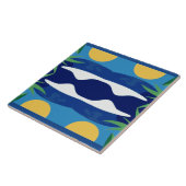 Sonne und Meer Fliese (Seite)