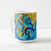 Sonne und Meer Kaffeetasse (Vorderseite Links)